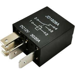 ترحيل السيارات JD1926A JD1927A 12V 4-PIN 5-PIN 5-PIN OIL مضخة الضباب RELAY 2PCS (4 دبوس) in Saudi Arabia
