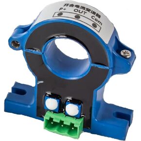 4-20MA 38mm ثقب المشبك نوع مستشعر المراقبة الحالي AC/DC 0-1500A المحول اللاسلكي المحول اللاسلكي AMPERE DC24V PWR (AC 0-220A) in Kuwait