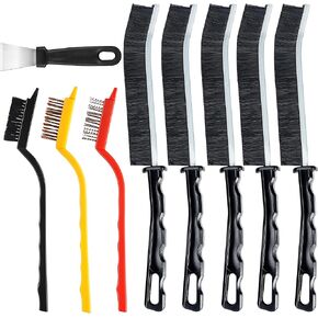 9 Pcs Crevice Cleaning Brushes, Grout Scrub Brush, Hard Bristle Gap Cleaning Brush, Cleaning Supplies for Bathroom, Kitchen, & Shower, New 2025 Multifunctional Cleaning Tool in Saudi Arabia