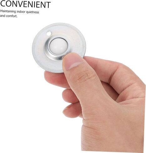 Pretyzoom 12pcs كرة نايلون محمل بكرات لحركة الأثاث عجلات للأرائك خزائن ورفوف عملية هادئة السلس سهلة المناورة in Kuwait