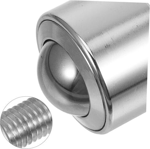 PRETYZOOM Stable Ball Transfer Bearing Threaded Caster for Industrial Commercial Use in Saudi Arabia