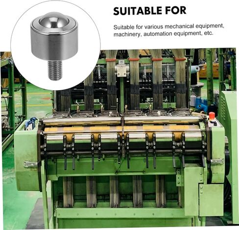 PRETYZOOM Stable Ball Transfer Bearing Threaded Caster for Industrial Commercial Use in Saudi Arabia