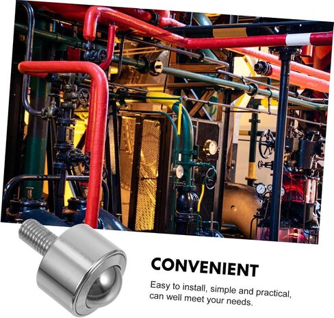 PRETYZOOM Stable Ball Transfer Bearing Threaded Caster for Industrial Commercial Use in Saudi Arabia