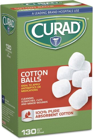 CURAD(R) Sterile Cotton Balls, 1in, Box Of 130 in Saudi Arabia