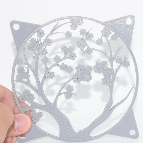 SPLASHNCOLOR CHERRY Blossom Cover متوافق مع Noctua وغيرها من مبردات وحدة المعالجة المركزية والمشجعين ، ArgB 120mm ملحقات الحالات للكمبيوتر الشخصي ، وألعاب سطح مكتب إعداد كمبيوتر سطح المكتب in Kuwait