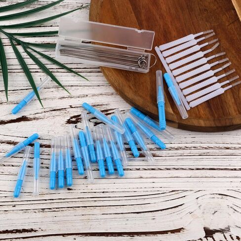 40pcs Shower Head Cleaning Tool Kit, 2 Designs Showerhead Cleaner Brushes and Multi-Size Unclogging Picks Nozzle Unclogger Accessories for Bathroom Tiny Mini Small Hole Sink Gaps in Saudi Arabia
