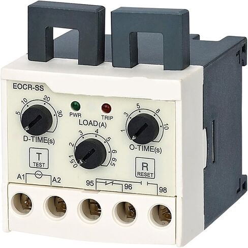 EOCR-SS-220 Electronic Overload Relay Motor Protector Thermal Overload Relay (Un:90-260VAC) 1Pcs(0.5-6.5A) in Saudi Arabia