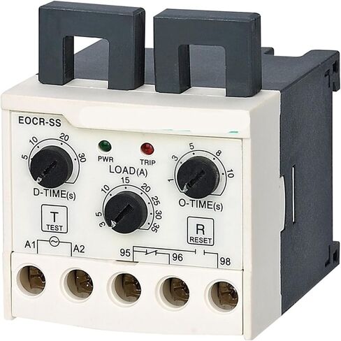 EOCR-SS-220 Electronic Overload Relay Motor Protector Thermal Overload Relay (Un:90-260VAC) 1Pcs(0.5-6.5A) in Saudi Arabia