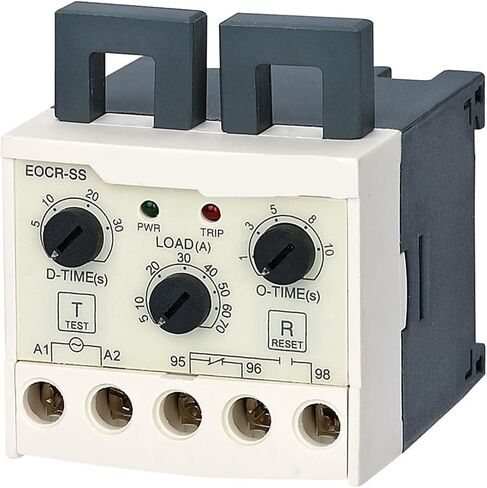 EOCR-SS-220 Electronic Overload Relay Motor Protector Thermal Overload Relay (Un:90-260VAC) 1Pcs(0.5-6.5A) in Saudi Arabia