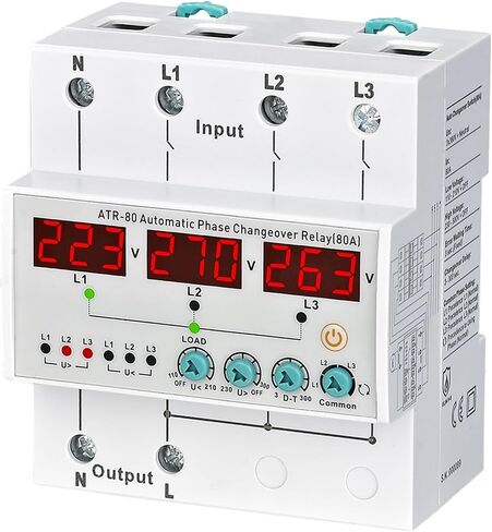 ATR-XX 3P4W تغيير الطور المرحلة 63A 80A 100A 1PCS (80A) in Saudi Arabia