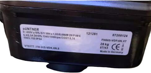 400V 4.3/2.5A 1.63/0.68KW 1340/1000 دورة في الدقيقة مروحة التبريد in Saudi Arabia
