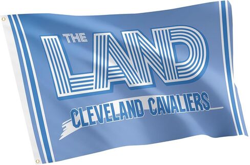 Desert Cactus Cleveland Cavaliers Flag NBA 100 ٪ Polyester Indoor Outdoor 3x5 FET FET FANGER ALGENT in Kuwait