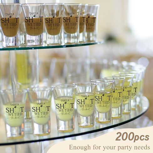 Marspark 200 PCS خذ ملصقات زفاف لقطة UV DTF Transfers ملصقات صافية علامات زجاجة فينيل مقاومة للماء لـ 1.5oz 2oz من الأظافر الزفاف لصالح حفلات الزفاف لحفلات العازبة in Saudi Arabia