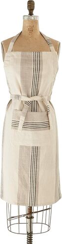 Creative Co-Op Tan & Grey Striped Cotton Tea Towels (Set of 3 Pieces) in Saudi Arabia