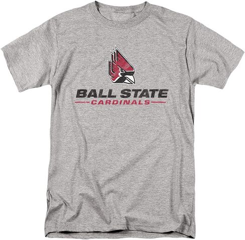 Ball State University Official Distressed Primary Unisex Adult T Shirt in Saudi Arabia