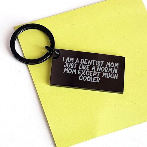 Funny Dentist Mom Keychain Gifts from Women to Dentist Friends for Christmas in Saudi Arabia