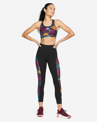 Nike Women's Victory High Support Sports Bra Black White AJ5219-010 (S) in Kuwait