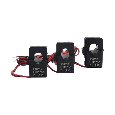 محول الضغط 3PCS تقسيم Core Current Transform Mini KCT16 Open Type Current Transformer 50A100A 150A 200A CT Buckle Type (3PCS 100A 5A) in Kuwait