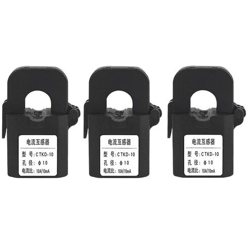 محول الضغط 3pcs نوع snap-in transfort transformer truction ثلاث مراحل من المحولات الحالية MA 0.5 الفئة 10/20/50/75MA (10A 10MA) in Kuwait