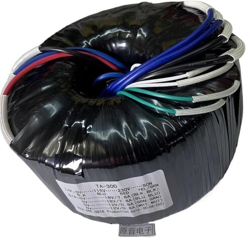 Toroidal Transformer 300W Dual 18V + Dual 12V Ring Bull Power Transformer for High-End Audio Copper Wire in Saudi Arabia
