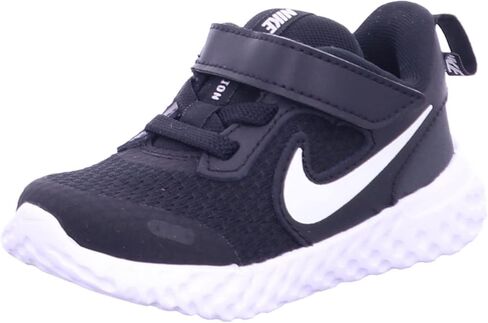 حذاء الجري Nike Revolution 5 (Psv) للأطفال من الجنسين, أسود وأبيض, 28 EU in Kuwait