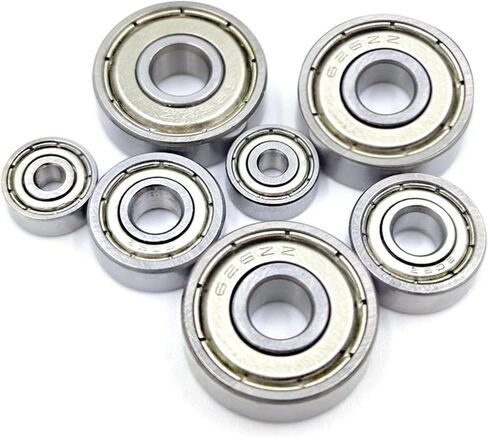 Miniature Deep Groove Ball Bearing MR126 6 * 12 * 4 MR128 8 * 12 * 3.5 MR137 7 * 13 * 4 MR148 8 * 14 * 4mm ZZ 2Pcs(MR95 5x9x3mm) in Saudi Arabia