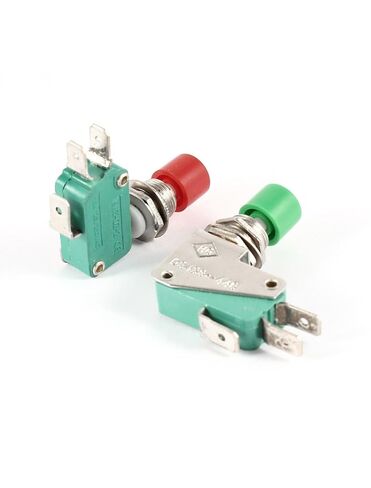 uxcell 2pcs DS438-448 Red Green SPDT Micro Push Button Switch AC 16A 125/250V in Saudi Arabia