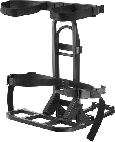 حامل حقيبة Cart Golf Vevor ، 30.9 × 27.8 × 16.1 بوصة ، متوافق مع Yamaha و Ezgo و Club Car Bar Bar الخلفي ، حامل حقائب الصلب الكربوني الموفرة للمساحة ، وتركيب بدون حفر ، أسود ، أسود in Saudi Arabia
