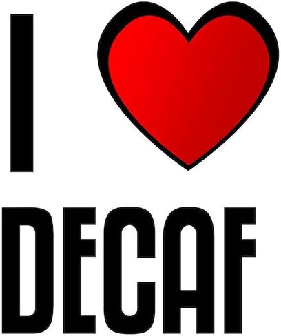 CafePress I LOVE DECAF Mug 11 oz (325 ml) Ceramic Coffee Mug in Saudi Arabia