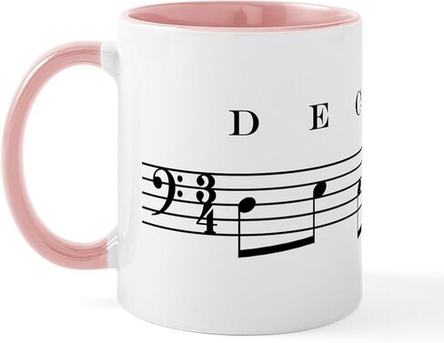 CafePress I LOVE DECAF Mug 11 oz (325 ml) Ceramic Coffee Mug in Saudi Arabia