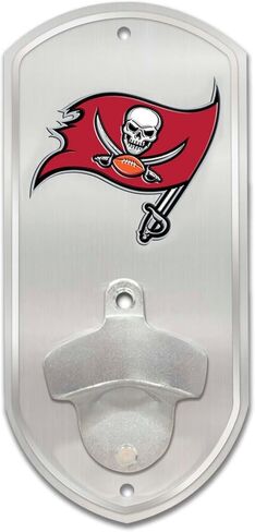 Fanmats 45226 NFL - Cleveland Browns Wall Bottle Bother | كروم | 8.5 "× 4" x 1.25 | شعار براونس خوذة أولي in Kuwait