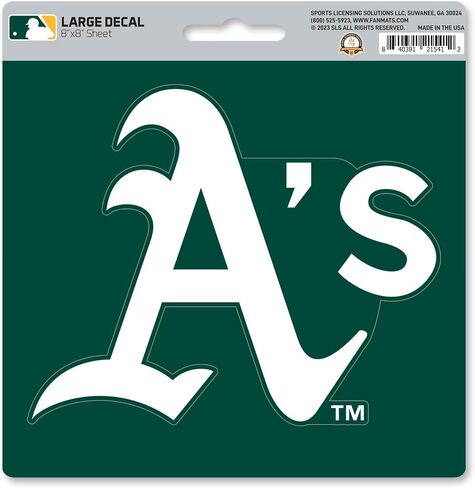 FANMATS 39339 Oakland Athletics شارات كبيرة in Saudi Arabia