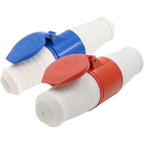 Waterproof Industrial Socket 3 core 4 core 5 core Hole 32A Connector Aviation Socket(5 Core Red) in Saudi Arabia