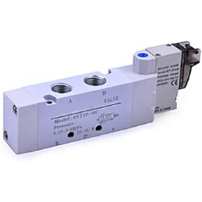 Solenoid Valve 6V Series 6V0510 6V110 6V210 220V 110V 24V 12V (5/2,5/3 way) Thread Type Terminal(6V110-06,DC12V (0.5m)) in Saudi Arabia