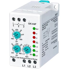 GK-04F تسلسل المرحلة الطور الفشل الجهد التماثلي التناظرية التتابع الحماية القابلة للتعديل (3 * 380V غير محايدة) 1pcs in Kuwait