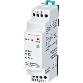 FKV-14N 3 * 380VAC مع فشل الطور ثلاثية الطور ، عدم تناسق الطور (ثابت 30 ٪) ، ترحيل تسلسل الطور 1pcs in Kuwait