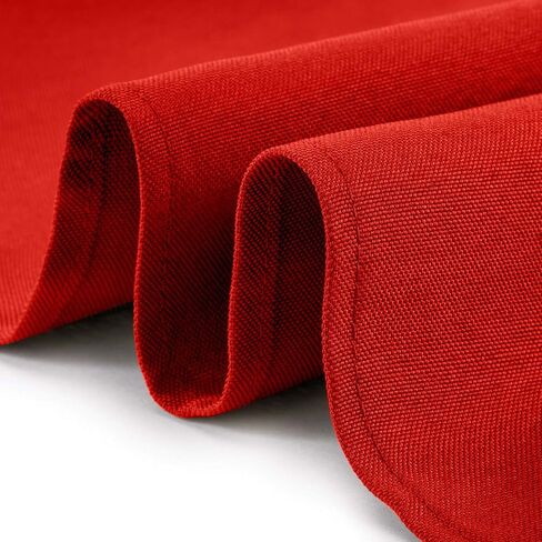 Lann's Binens - 10 premium 70 "مقاطع مستديرة لحفل زفاف/مأدبة/مطعم - قطعة قماش طاولة من البوليستر - اللون الأزرق الملكي in Kuwait