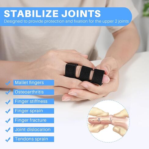 جبيرة الإصبع ، قوس إصبع 2pcs للمؤشر ، والأصابع الوسطى ، والأصابع الدائرية التي تقويف التهاب المفاصل in Kuwait