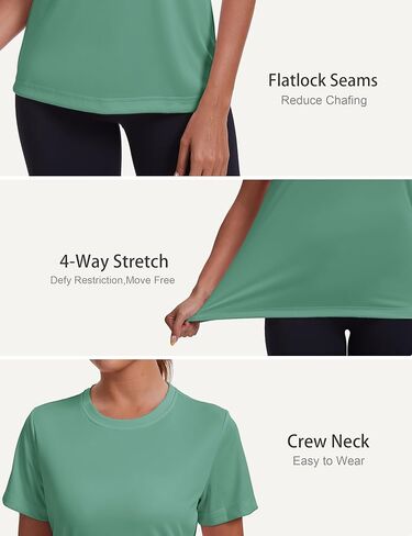Kinswt Women's UPF 50+ Sun Shirts UV Protect in Kuwait