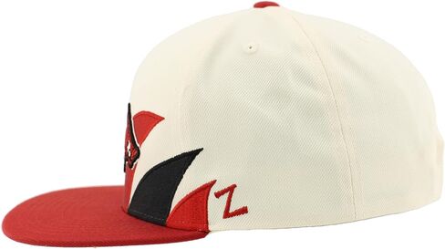 Zhats Standard NCAA مرخص رسميًا Hat Flat Snapback Z11 Retro Sharktooth ، لون الفريق ، حجم واحد in Kuwait