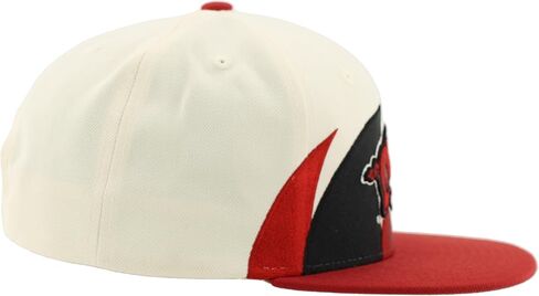 Zhats Standard NCAA مرخص رسميًا Hat Flat Snapback Z11 Retro Sharktooth ، لون الفريق ، حجم واحد in Kuwait