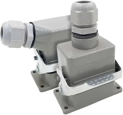 الموصلات الثقيلة HDC-HE-006-1/2/3/4-L F/M 6PIN 16A توصيل موصل الطيران المستطيل الصناعي (HDC-HE-006-2-لتر) in Kuwait