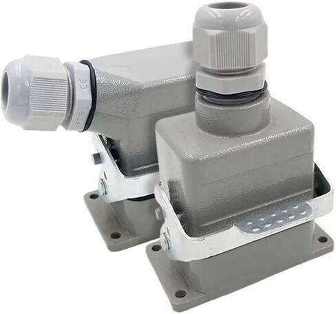 الموصلات الثقيلة HDC-HE-006-1/2/3/4-L F/M 6PIN 16A توصيل موصل الطيران المستطيل الصناعي (HDC-HE-006-2-لتر) in Kuwait