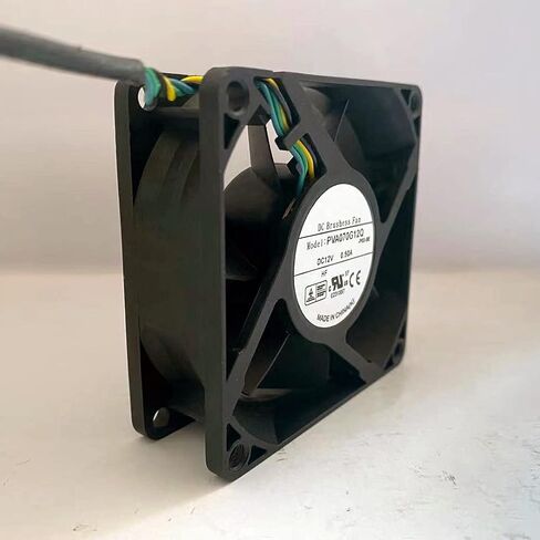 12V 70mm Fan, 0.50A 7025 PWM High Air Volume Fan, 70*70*25mm, 12V, 0.50A, 5000RPM, Desktop, Graphic Cards in Saudi Arabia
