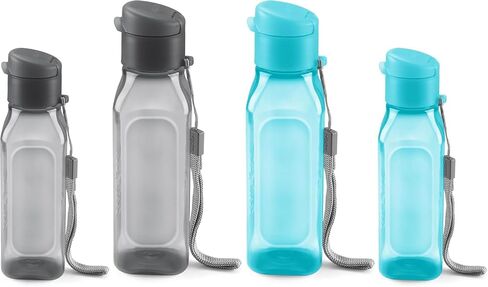 Milton 4 Pack 6 و 12 Oz Kids Bottle for School Leak Free Flip Flip- زجاجة مياه رياضية صغيرة محمولة للبالغين يحملون حزب الحفلات لصالح جوائز الأطفال. in Saudi Arabia