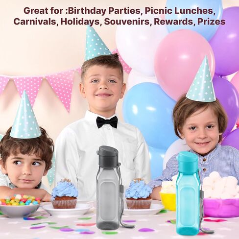 Milton 4 Pack 6 و 12 Oz Kids Bottle for School Leak Free Flip Flip- زجاجة مياه رياضية صغيرة محمولة للبالغين يحملون حزب الحفلات لصالح جوائز الأطفال. in Saudi Arabia