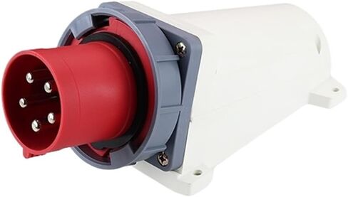 1PC IP67 Surface Mount Mount Moundered Socket Connector 3 Pole 4 Pole 5 Pole 63a/125a Place Aviation Pluge (4P 63A Wall Plug) in Saudi Arabia