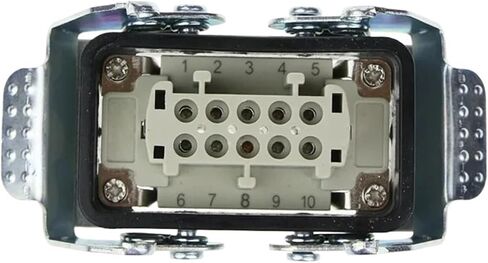 Rectangular Heavy Duty Connector HDC-HE-10 Aviation Industry Waterproof Sand Proof Socket Electric Connector 500V 16A(Side Connection) in Saudi Arabia