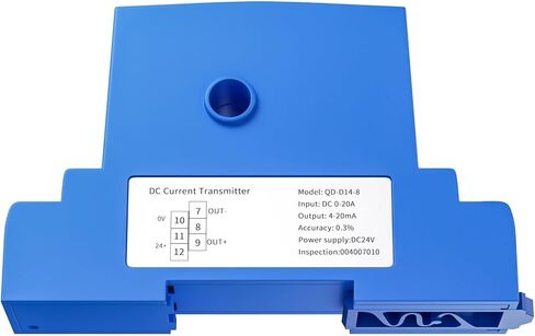QD-14 Hall Current Sesnor Tranducer 0-10A 0-50A 0-100A 0-150A Current Transmitter 4-20mA 0-10V RS485 Current Sensor Converter(Input AC 0-150A) in Kuwait