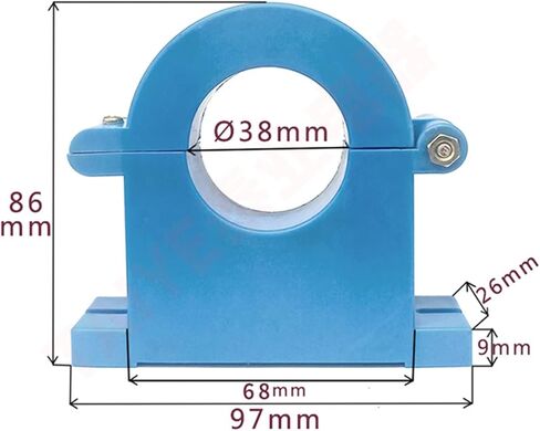 3pcs/lot mini ac current cts 100a 200a 300a 400a 500a 600a 0.5 Crass Current Transformer AC split Core CTS Transformer (200a) in Kuwait